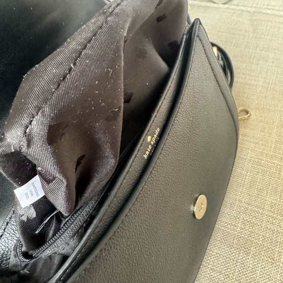 Kate spade Blake pebbled leather saddle crossbody bag - Picture 10 of 16